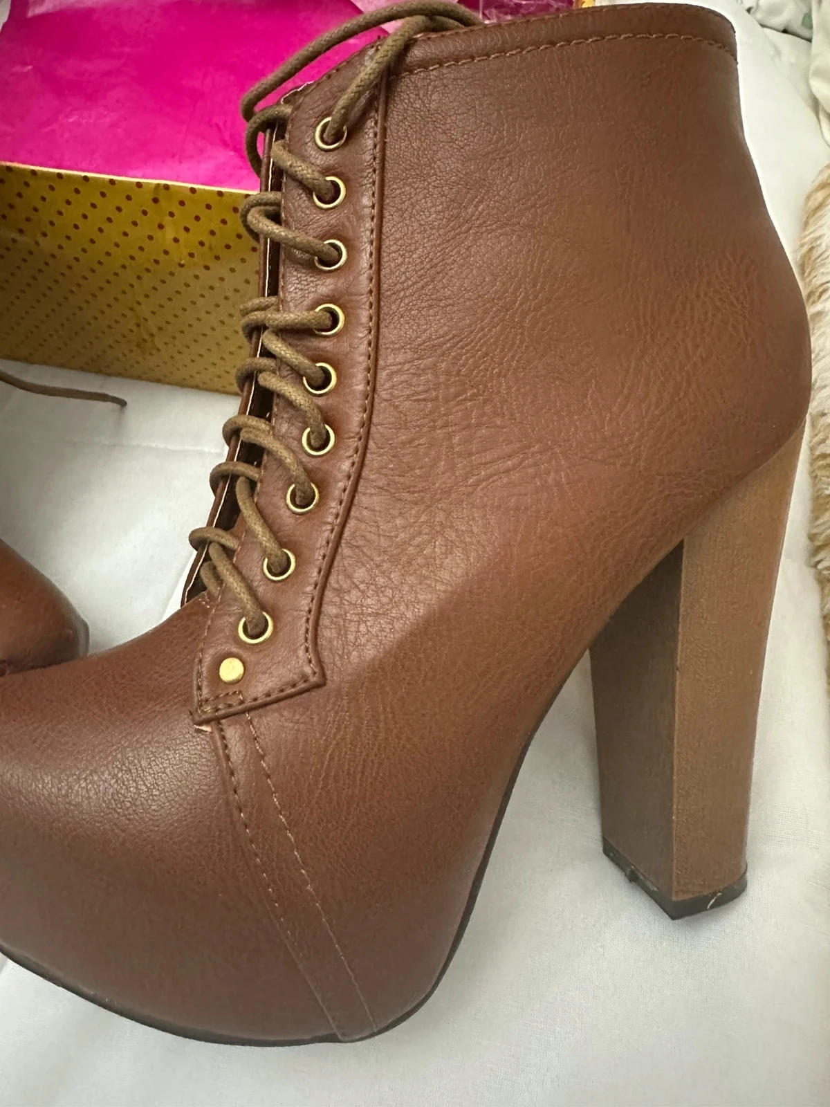 High platform ankle boots by Marypaz – photo 6